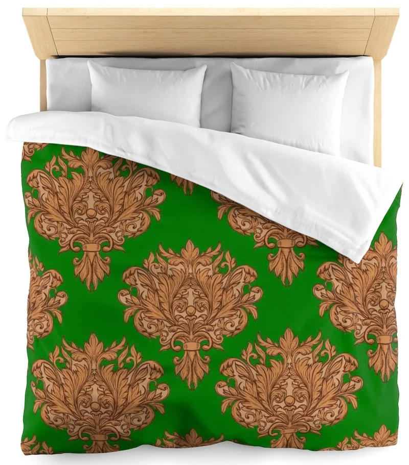 Tissu floral architecte décoration ameublement style ancien Baroque Jacquard mètre