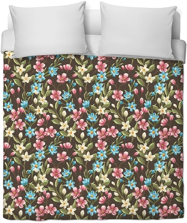 Tissu ameublement habillement imprimé floral Motif fleur au mètre rideau couette