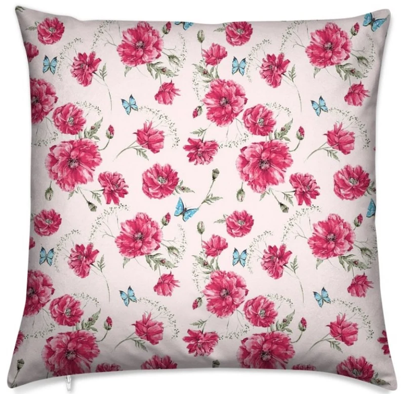 Tissu ameublement mètre motif à fleurs rideau couette siège voilage flowers fabrics