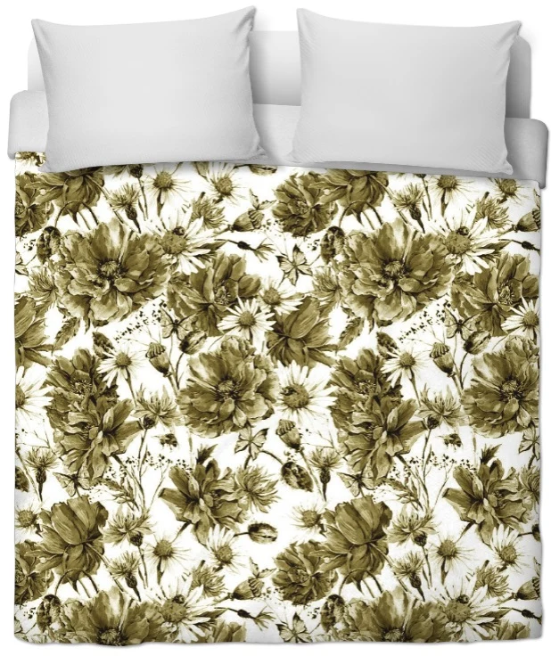 Boutique tissu ameublement motif fleur disponible au mètre floral rideau couette