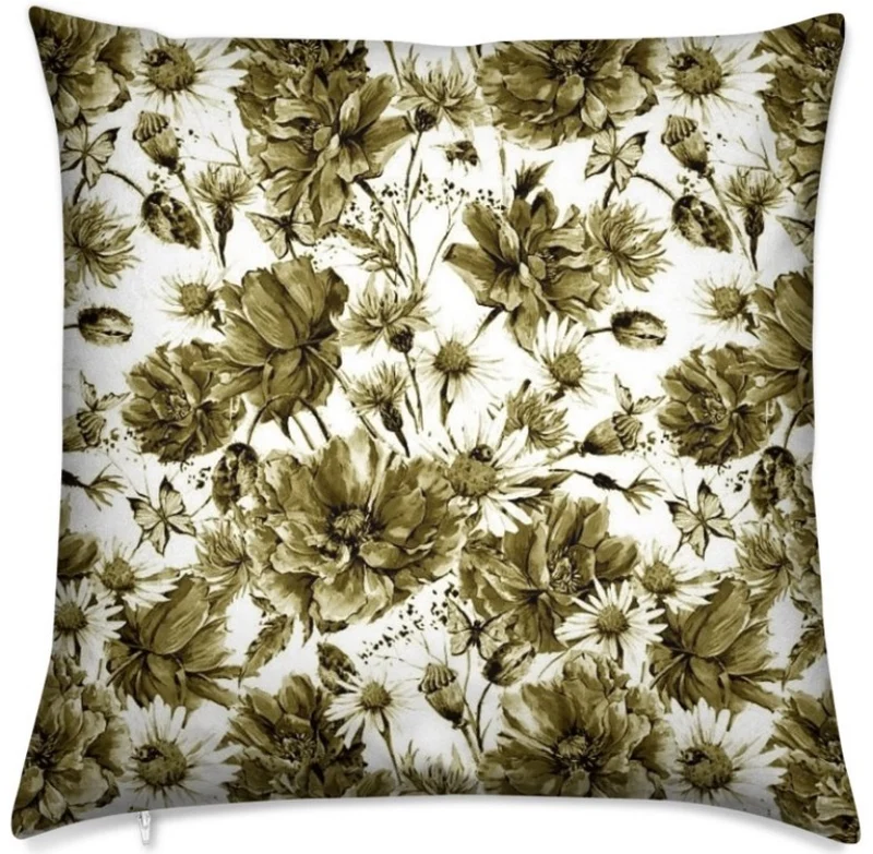 Boutique tissu ameublement motif fleur disponible au mètre floral rideau couette