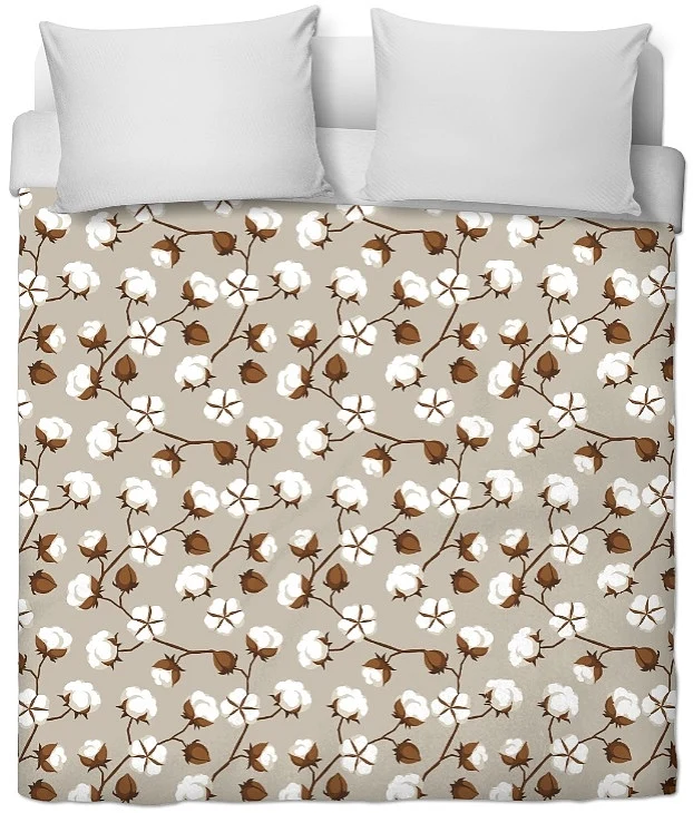 Tissu imprimé fleuri au mètre rideau couette coussin motif tapisserie fleur de coton