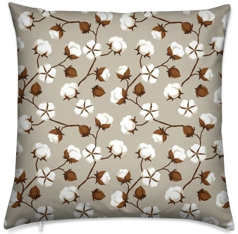 Tissu imprimé fleuri au mètre rideau couette coussin motif tapisserie fleur de coton