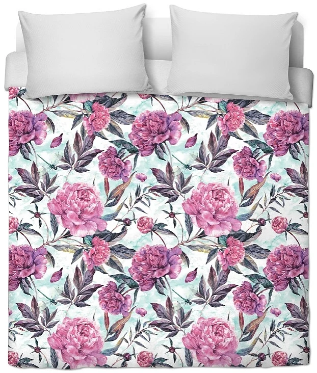 Tissu tapisserie ameublement floral mètre rideau couette voilage motif fleurs Paris