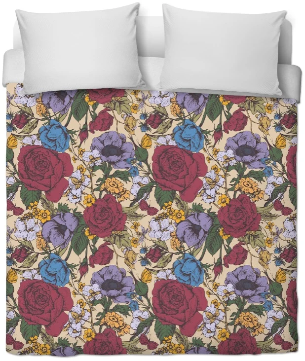 Tissu décoration ameublement motif fleurs voilage rideau tapisserie au mètre siège