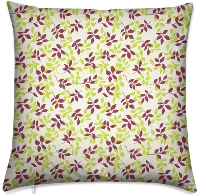 Tissu ameublement motif feuilles au mètre rideau Tessuto con motivi floreali a metro