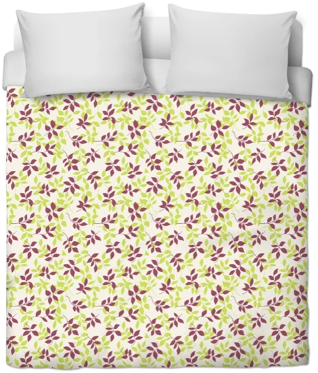 Tissu ameublement motif feuilles au mètre rideau Tessuto con motivi floreali a metro