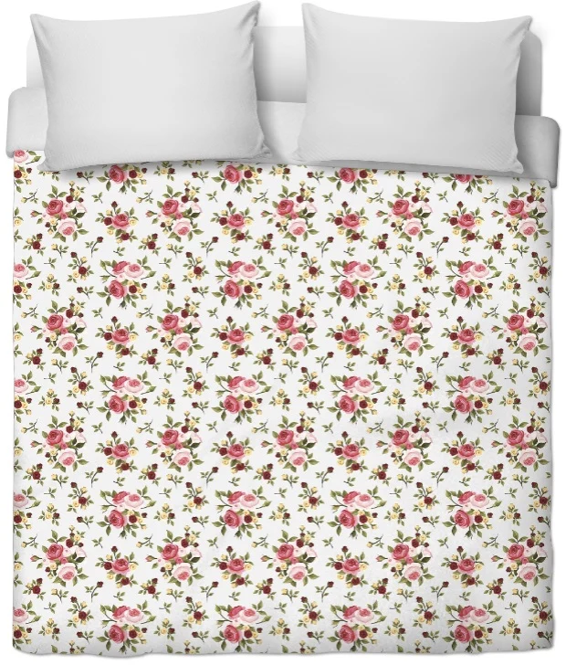Tapisserie motif fleurs Roses tissu ameublement mètre rideau couette Tapisserie
