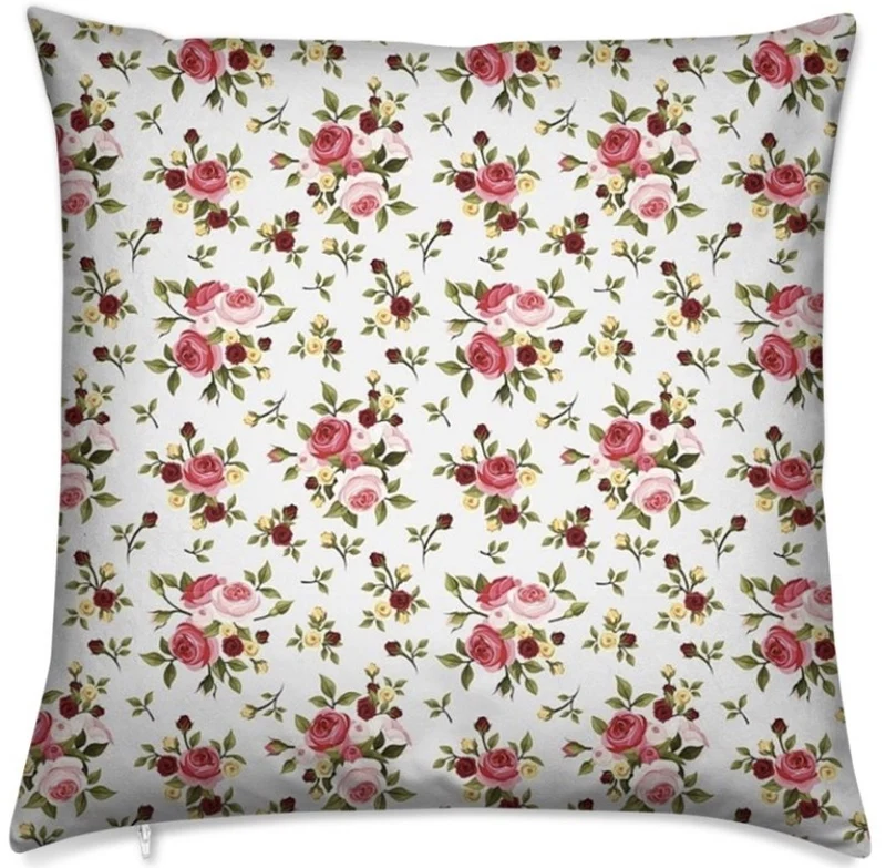 Tapisserie motif fleurs Roses tissu ameublement mètre rideau couette Tapisserie