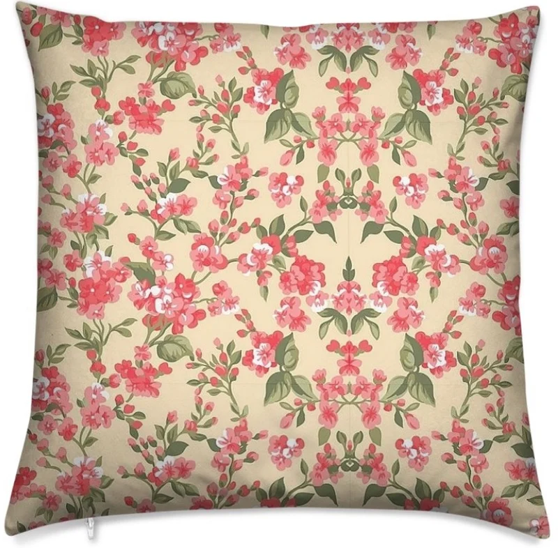 Tissu ambiance décoration fleurie ameublement tapisserie au mètre fleurs rideau volage