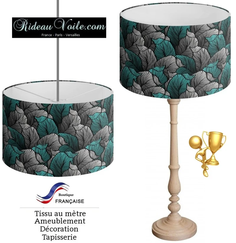 Tissu fleurs ameublement mètre floral motif feuilles rideau Blomster mønster gardin roll up