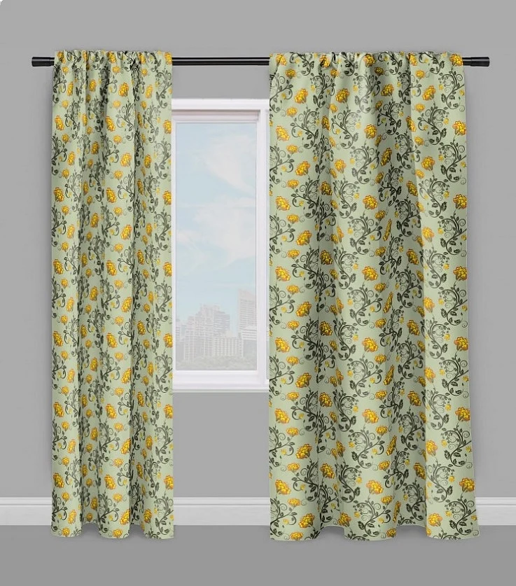 Tissu au mètre floral motif fleurs rideau couette Upholstery fabric meter flower curtain