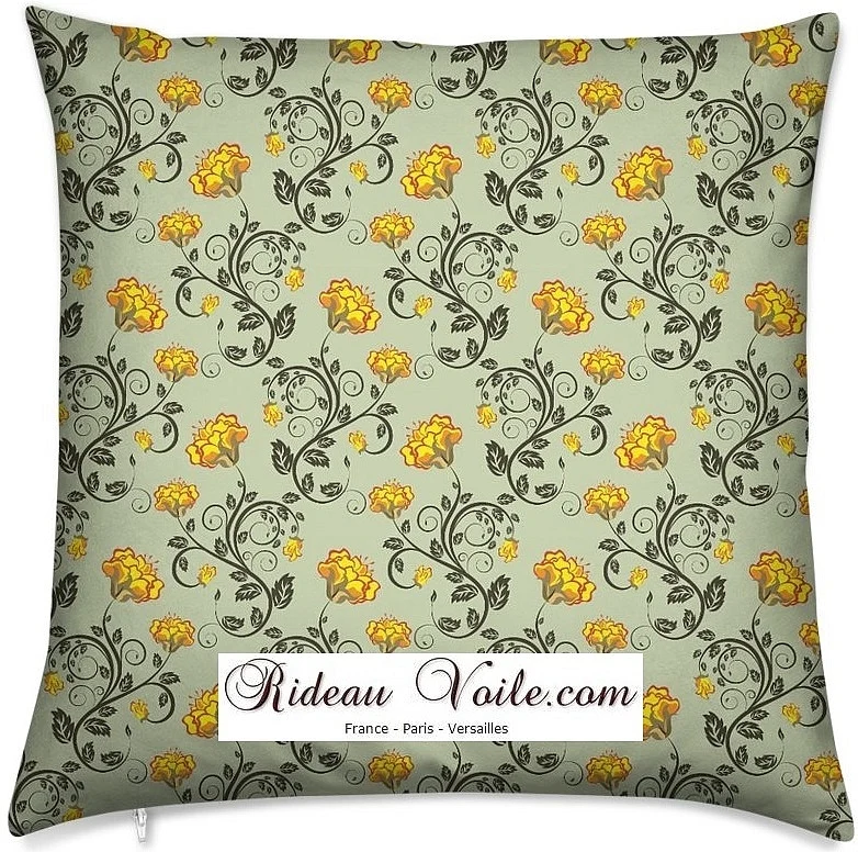 Tissu au mètre floral motif fleurs rideau couette Upholstery fabric meter flower curtain