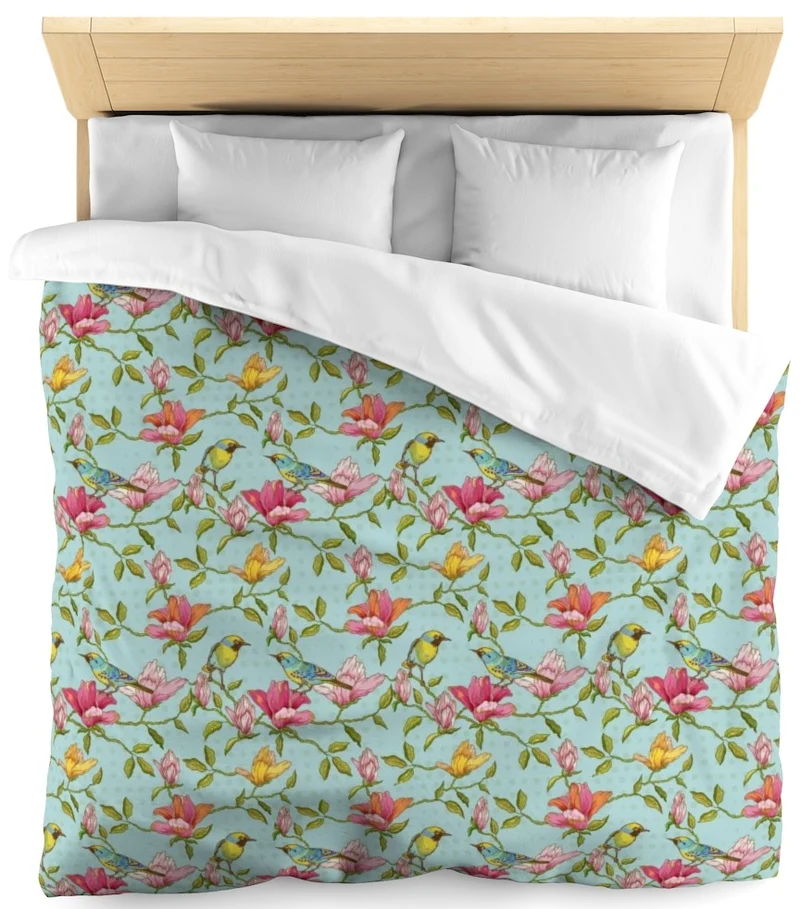 Tissu ameublement mètre motif fleurs rideau couette coussin Kukkakuvio verhokangas