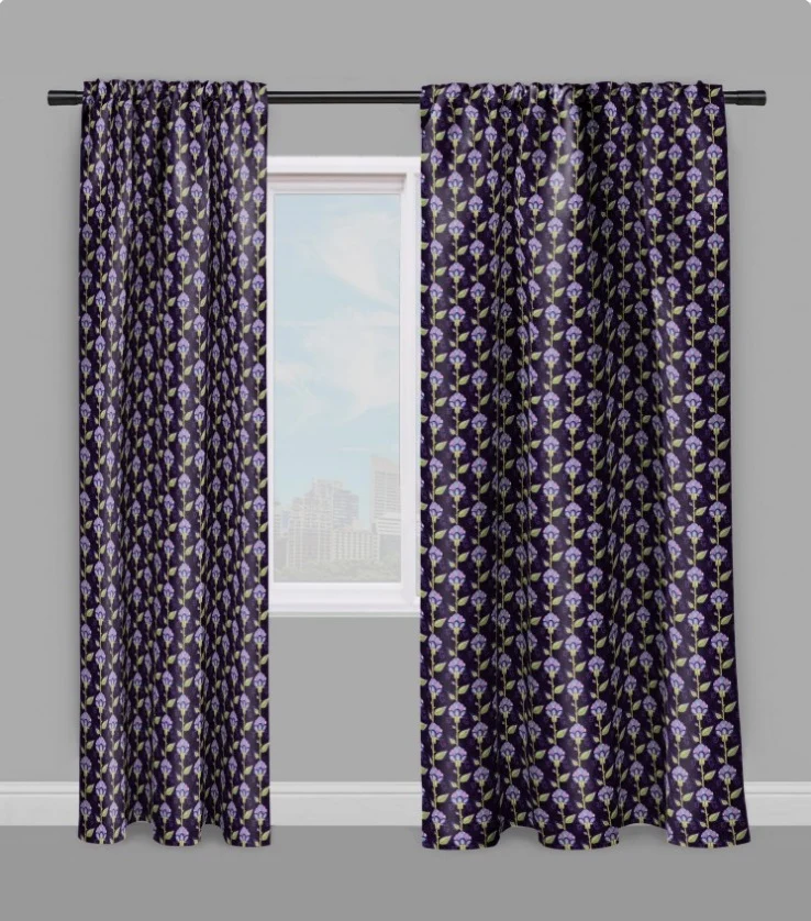 Boutique tissu ameublement fleur mètre rideau Upholstery fabric meter flower curtain