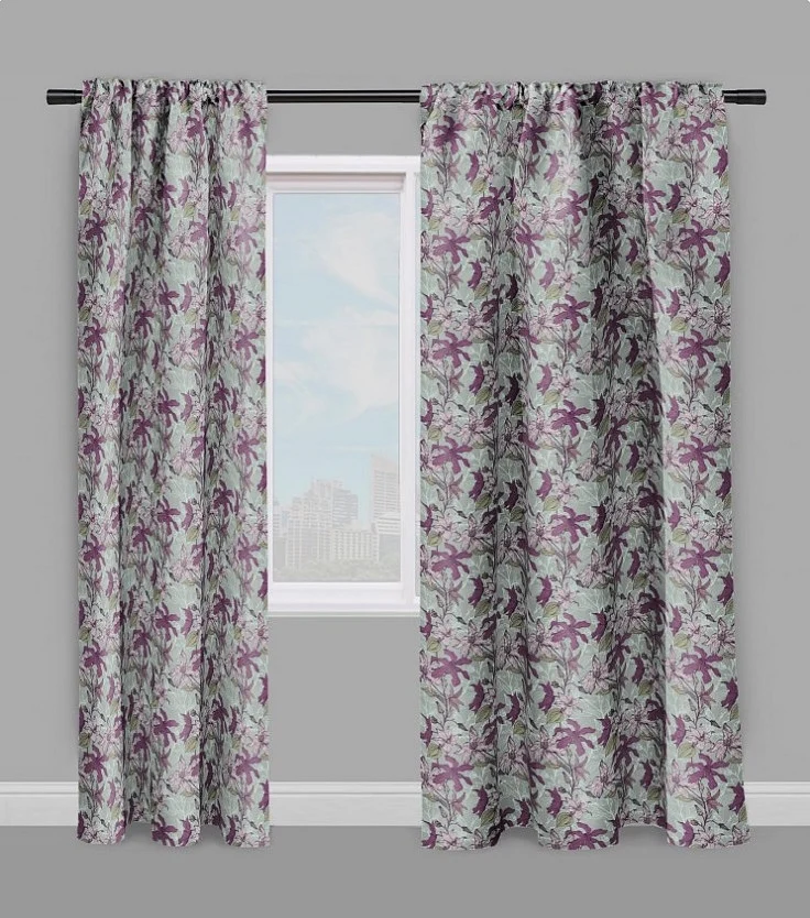 Tissu ameublement fleurs mètre Tela cortina estampado flores Kukkakuvio verhokangas