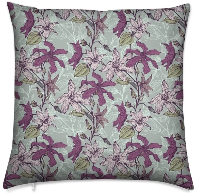 Tissu ameublement fleurs mètre Tela cortina estampado flores Kukkakuvio verhokangas