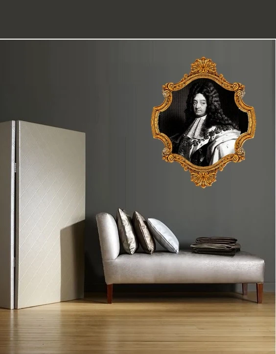 Tissu ameublement motif Louis XIV Roi Soleil Empire Portrait of King Louis XIV Versailles