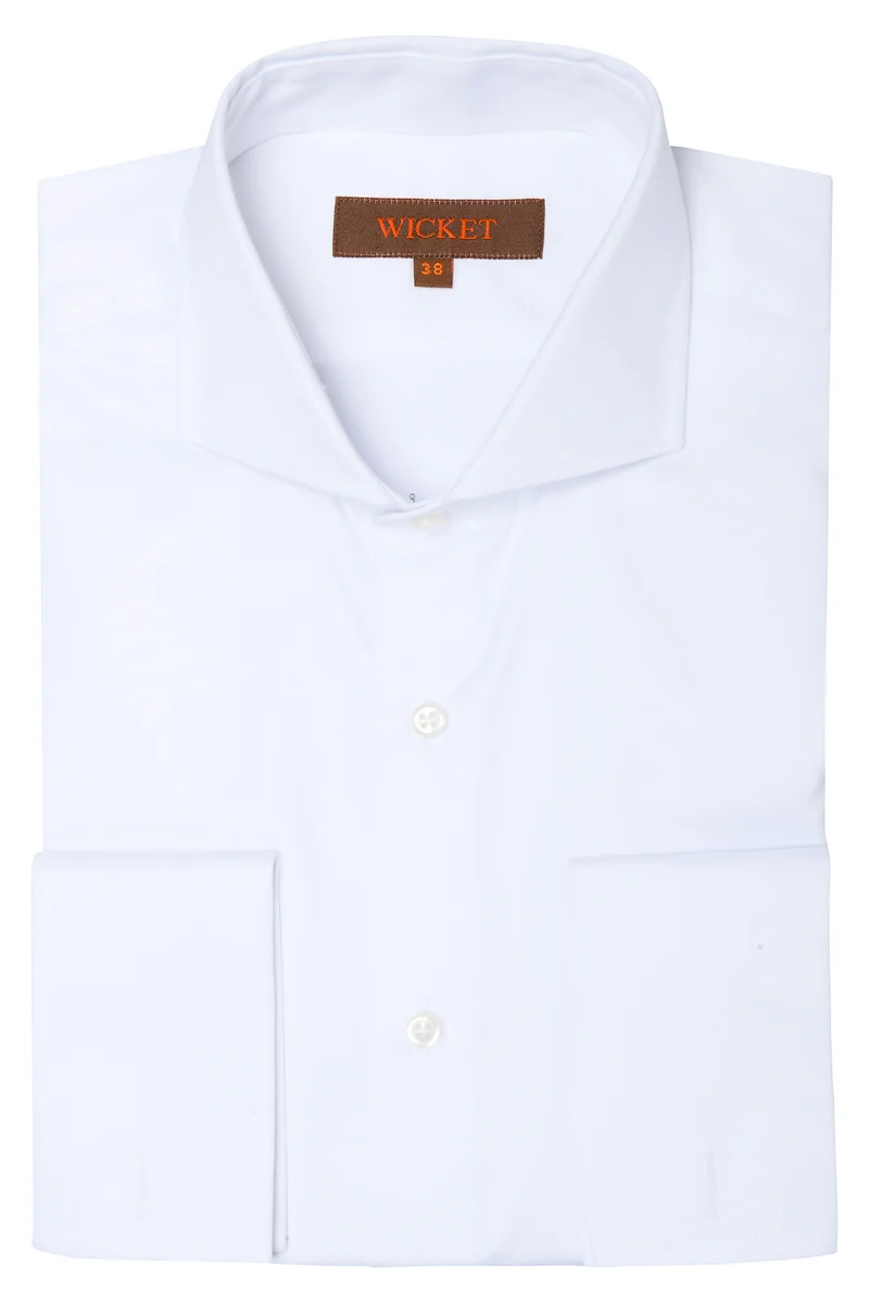 La Twill de Coton Blanc Uni