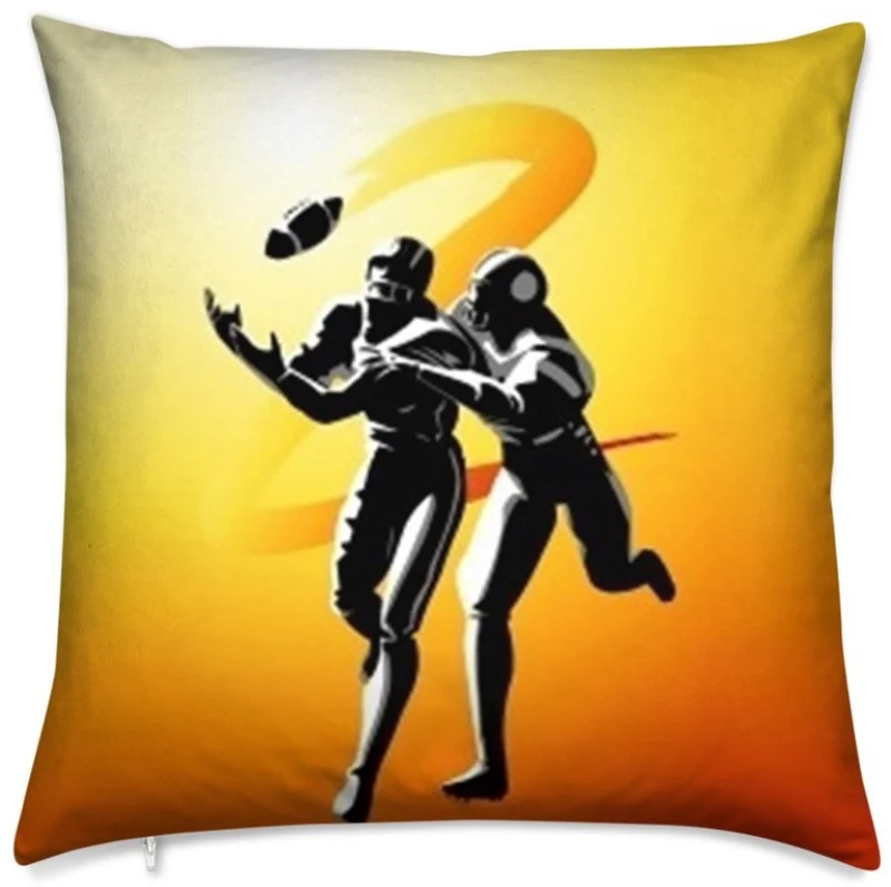 Tissu au mètre déco chambre motif imprimé Football Américain rideau coussin couette