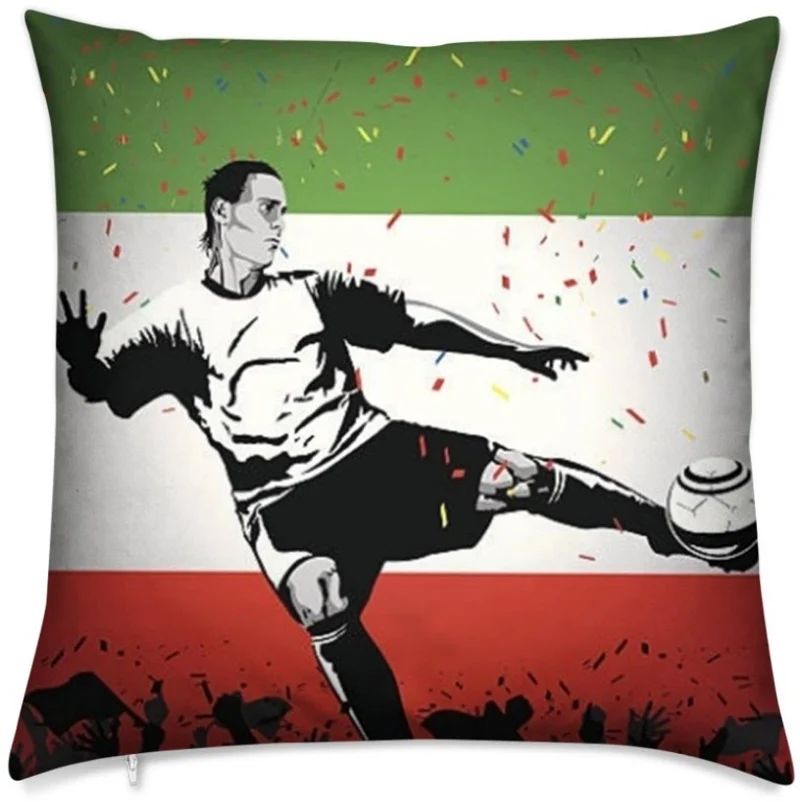 Tissu au mètre motif Foot Mexique ballon drapeau Football Mexico rideau couette