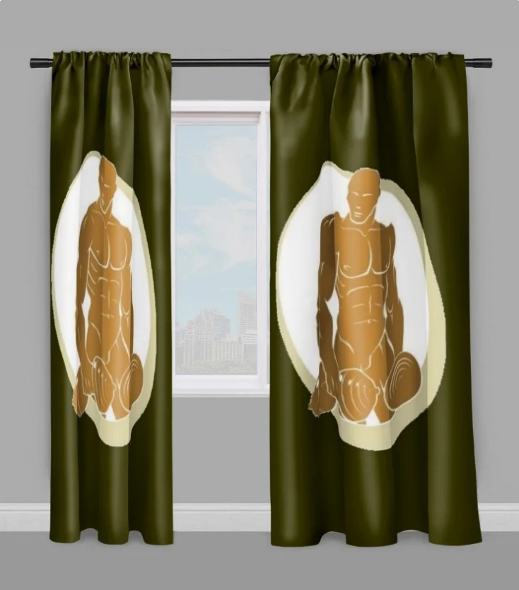 Tissu au mètre vert sport rideau orange coussin couette musculation bodybuilder