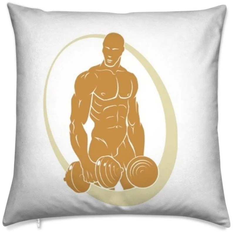 Tissu au mètre sport rideau coussin couette musculation body fitness corps beau