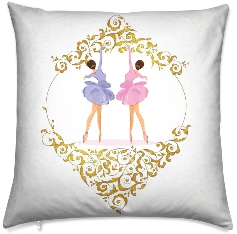 Tissu style Baroque Or rideau danseuse Parapluie de Cherbourg Fabric floral ballerina
