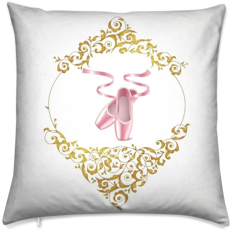 Tissu motif fleurs style Baroque mètre rideau chausson Rose satin danseuse couette