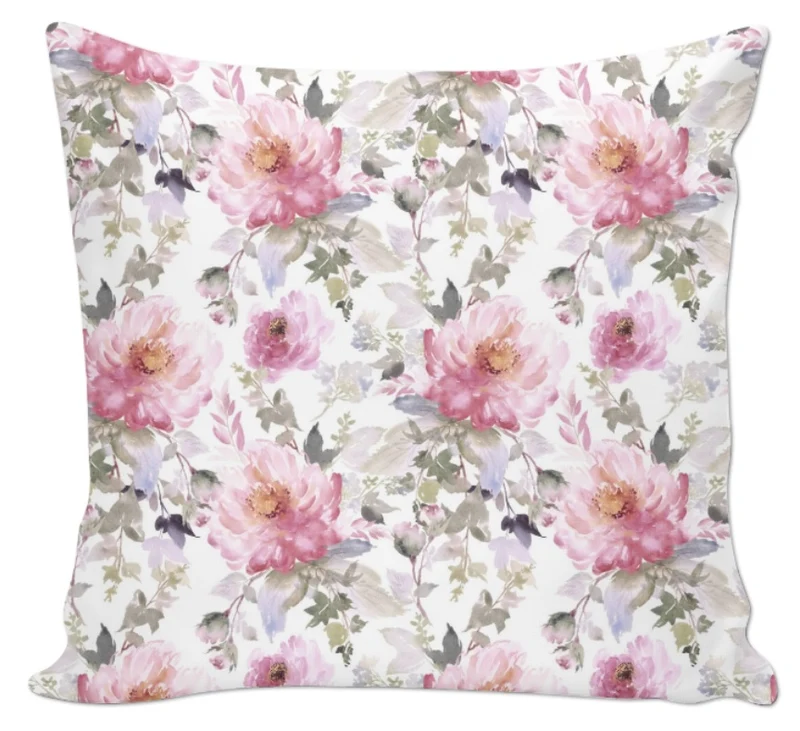 Rideauvoile tissus motif fleuris ameublement au mètre fleurs rideau couette voilage