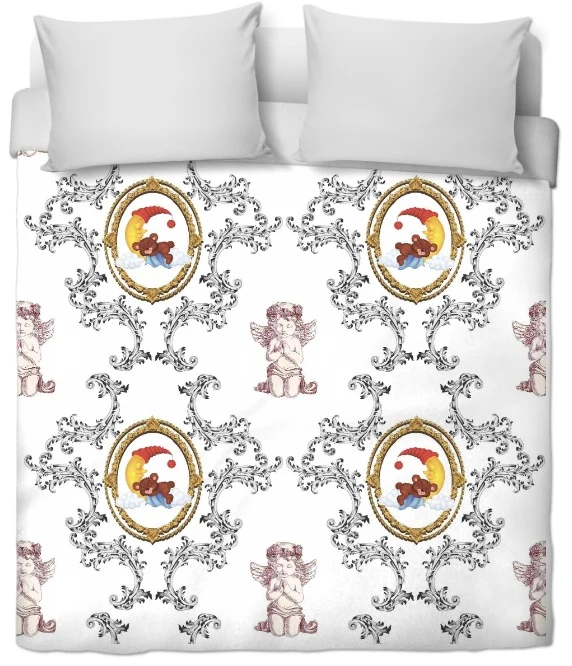 Boutique déco tissu bébé enfant motif ourson Teddy ours au mètre rideau chambre