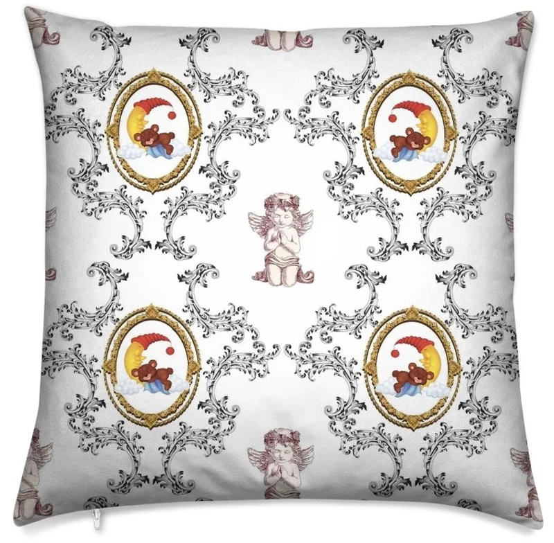 Boutique déco tissu bébé enfant motif ourson Teddy ours au mètre rideau chambre