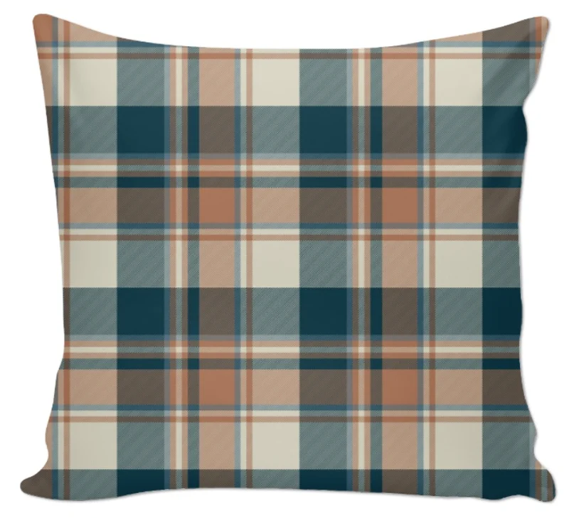 Tissu ameublement plaid carreaux écossais drap de Laine tartan au mètre rideau