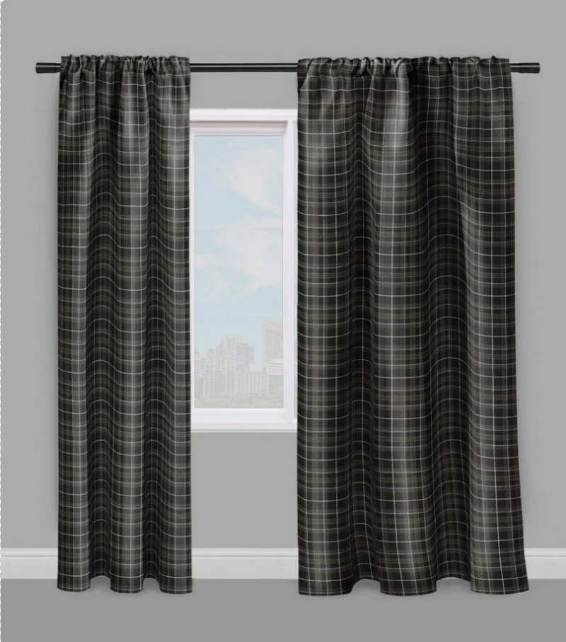 Tissu ameublement carreaux écossais drap de Laine tartan au mètre rideau
