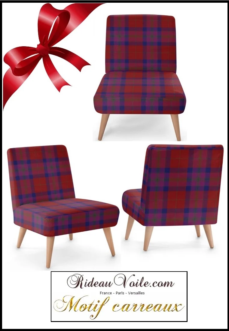 Tissu ameublement carreaux écossais drap de Laine tartan au mètre rideau