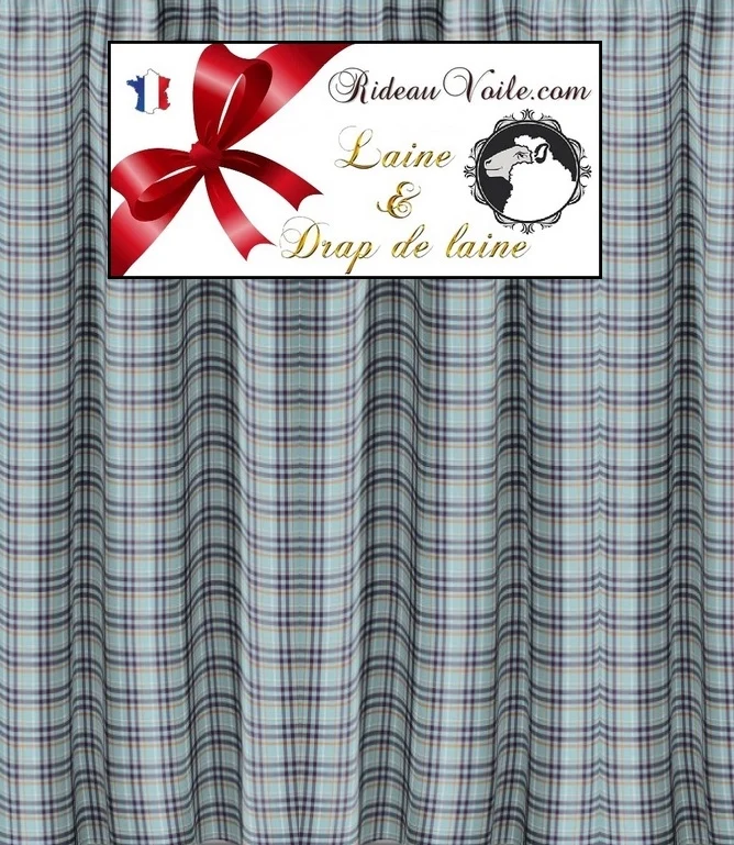 Tissu ameublement drap de Laine tartan carreaux écossais au mètre rideau plaid