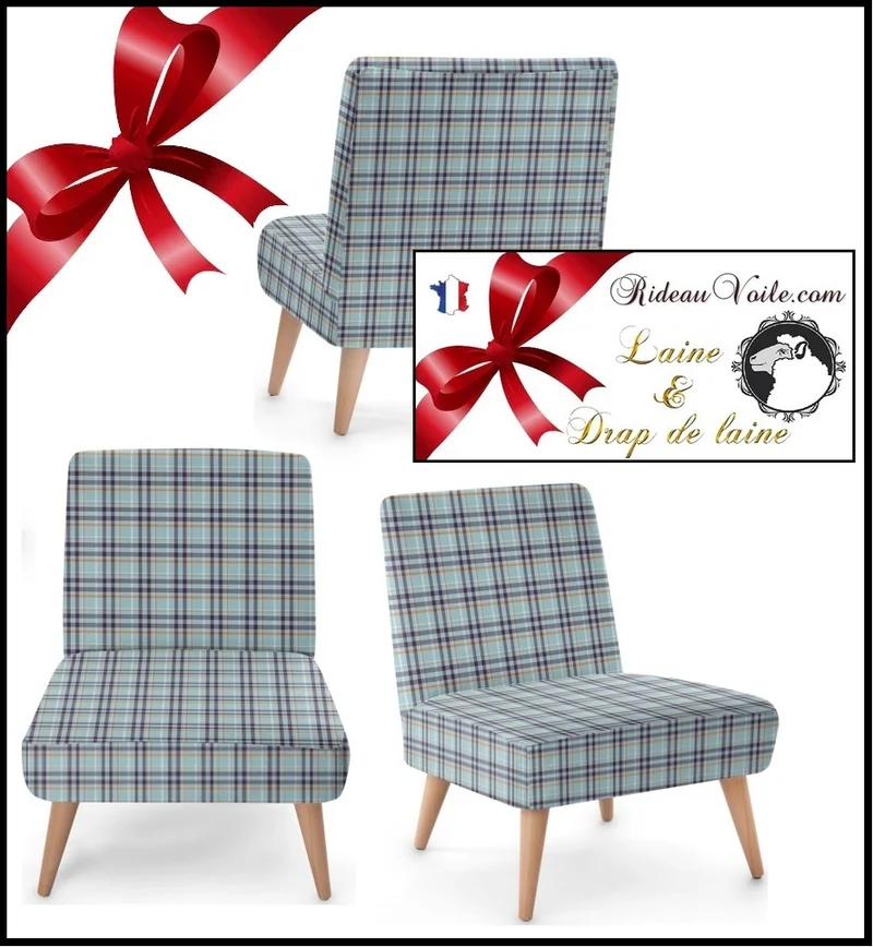 Tissu ameublement drap de Laine tartan carreaux écossais au mètre rideau plaid