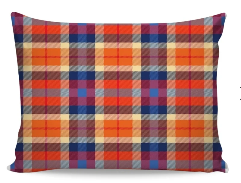 Tissu ameublement motif écossais tartan carreaux Madras au mètre rideau tapisserie siège