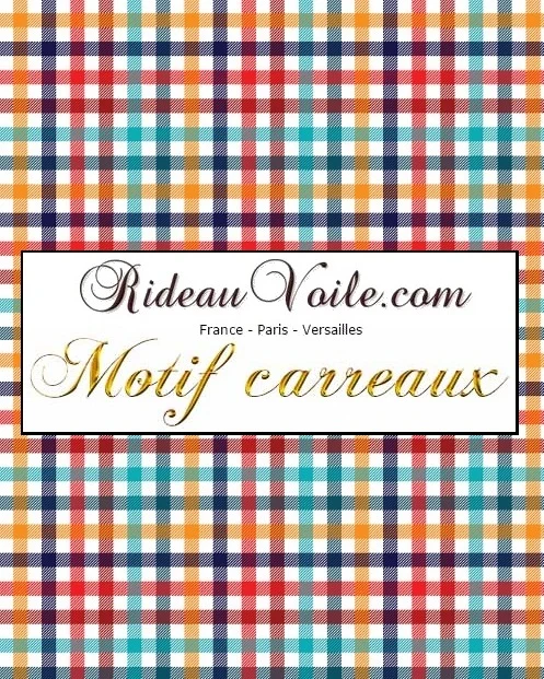 Tissu ameublement rayés carreaux lignes mètre rideau tapisserie voilage occultant déco