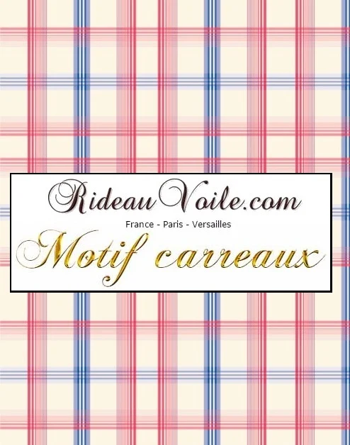Motifs carreaux rayés lignes Tissu ameublement au mètre rideau tapisserie voilage