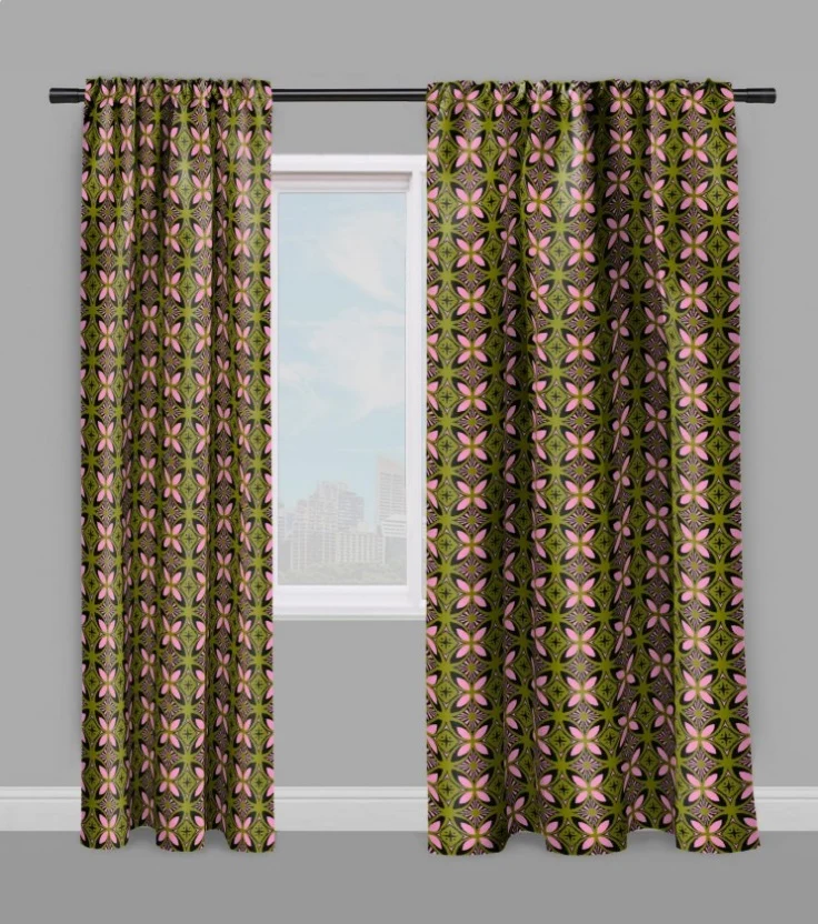 Tissu ameublement motif Africain Ankara Wax au mètre rideau couette tapisserie siège