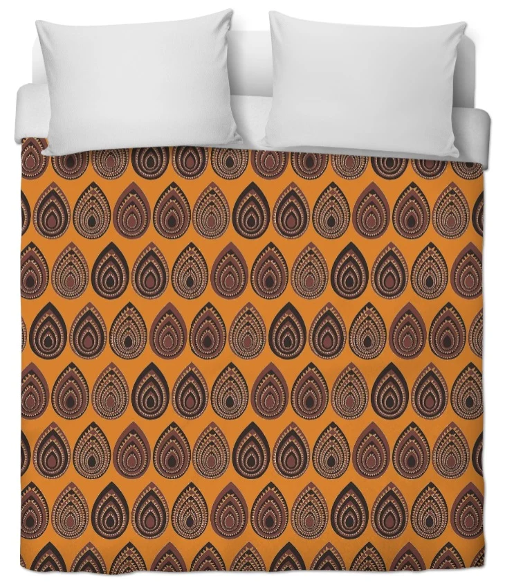 Tissu imprimé Africain motif Ankara design pagne Wax au mètre rideau couette coussin