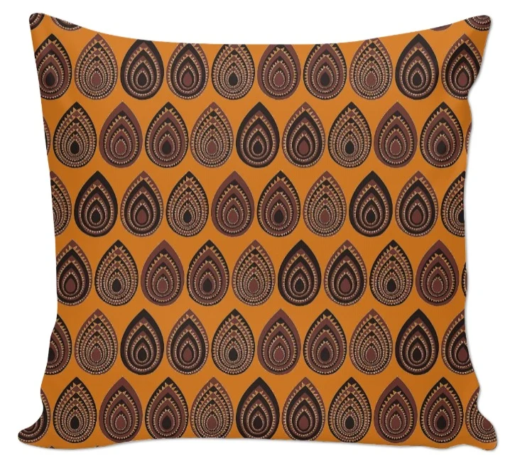 Tissu imprimé Africain motif Ankara design pagne Wax au mètre rideau couette coussin