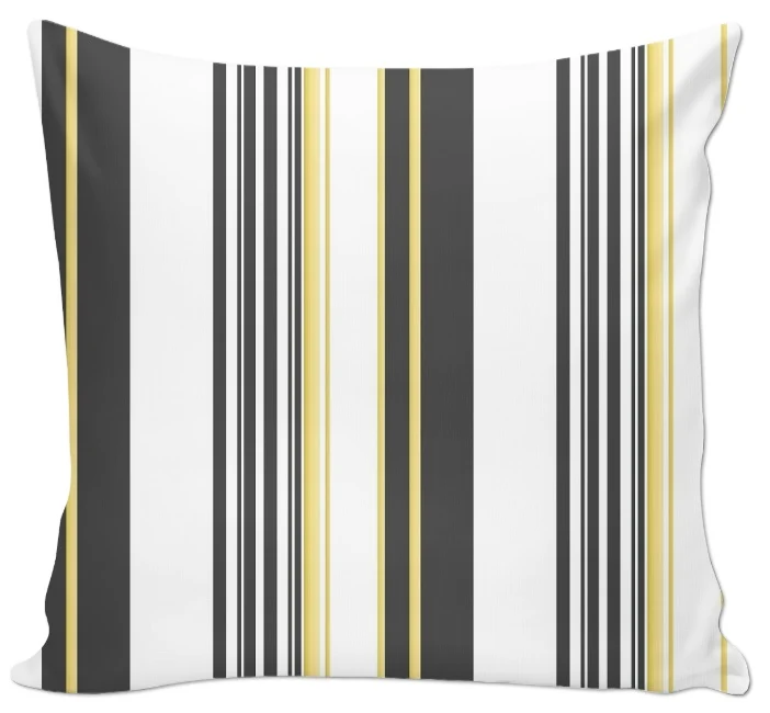 Tissu motif rayures jaune mètre rideau rayé ligne verticale gris Tessuto tende strisce