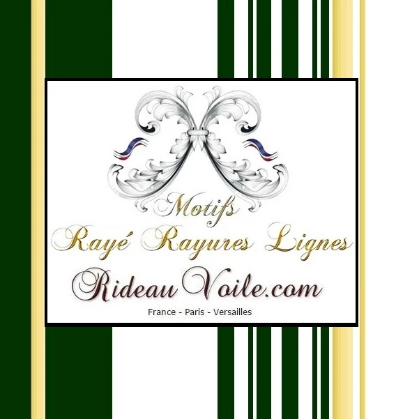Tissu ameublement motif rayures jaune mètre rideau rayé ligne verticale voilage