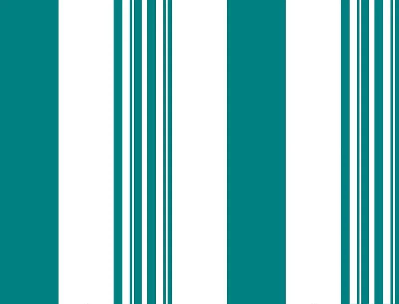 Tissu motif à rayures au mètre rideau rayé à ligne verticale vert bleu