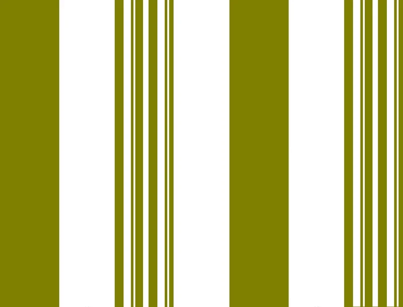 Tissu d'ameublement motif à rayures au mètre rideau rayé à lignes verticales vert