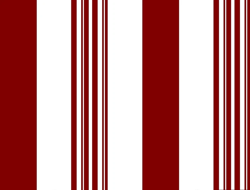 Tissu motif à rayures au mètre rideau rayé à ligne verticale rouge