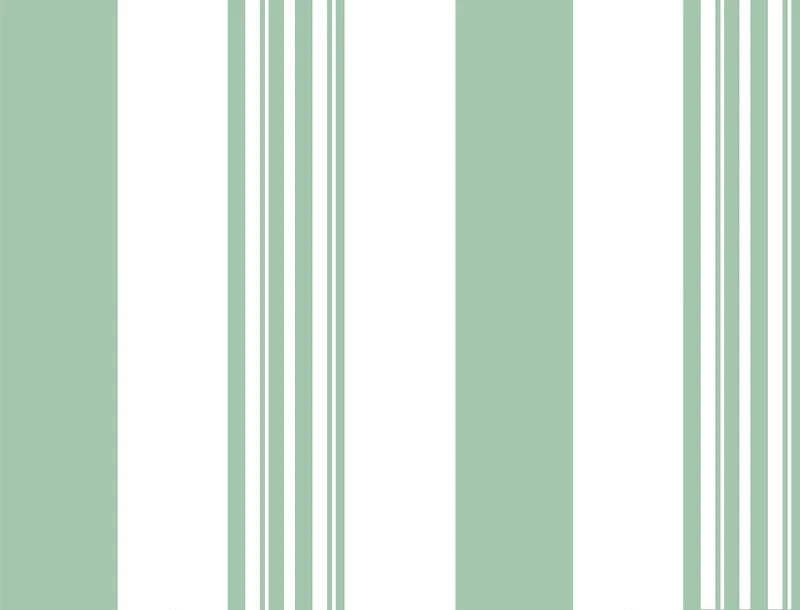 Tissu motif à rayures au mètre rideau rayé à ligne verticale vert