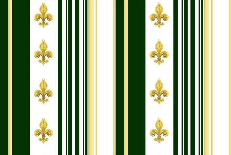 Tissu ameublement tapisserie rayé vert Empire Striped curtain fabric upholstery tapestry